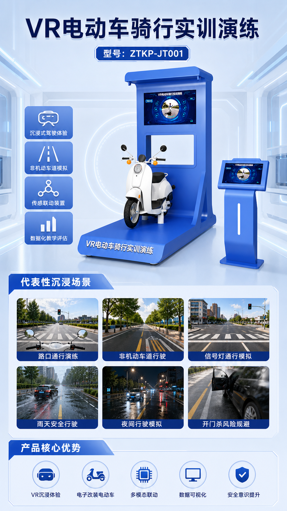 VR电动车骑行实训演练详情图 2